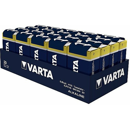 Varta LONGLIFE Batterie E-Block (9V-Block) 20er