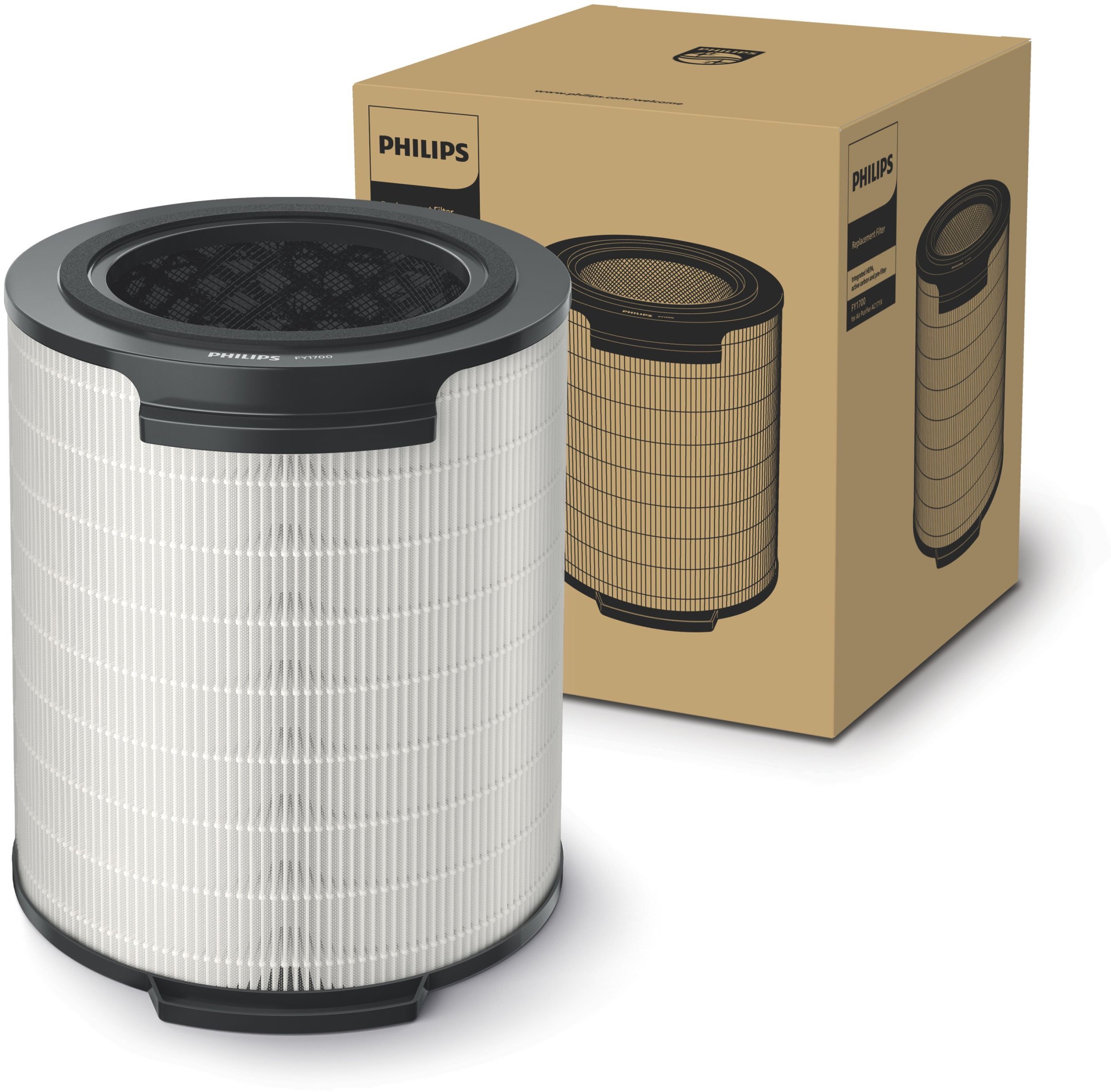 Philips FY1700/30 Genuine replacement filter Integrated