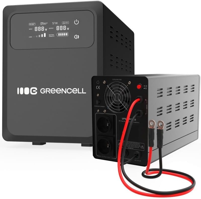 Green Cell UPS AVR PowerCore 800W/1200VA