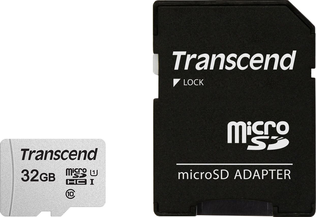 Transcend 300S microSDHC 32GB TS32GUSD300S-A -