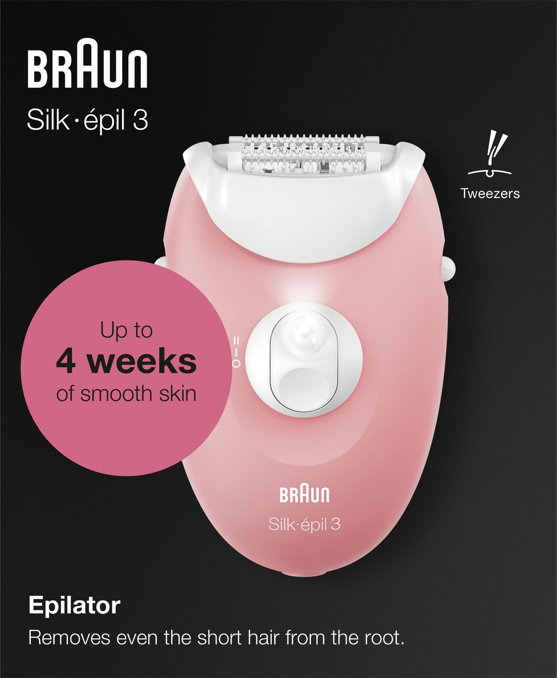 BRAUN Silk-épil 3 SES 3-176 Epilator