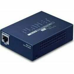 Adapter powerline Planet PLANET POE-172S rozgałęziacz sieciowy Black Obsługa PoE