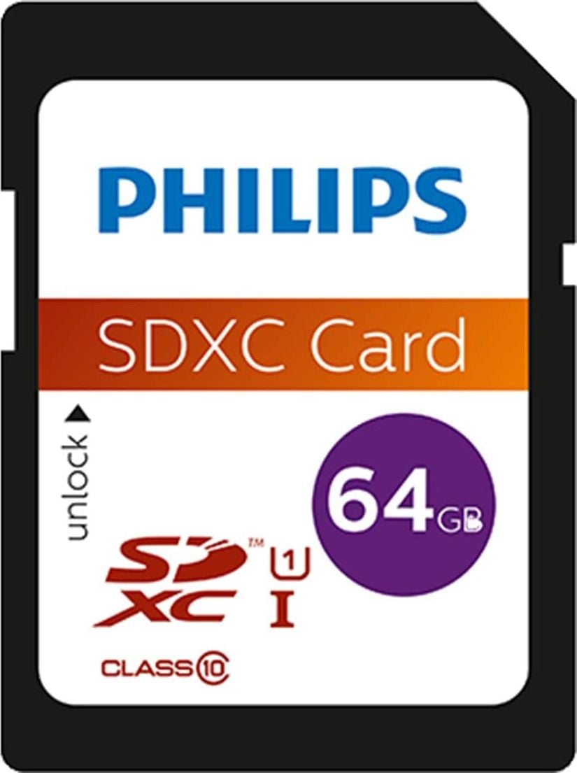 Karta Philips SDXC 64 GB Class