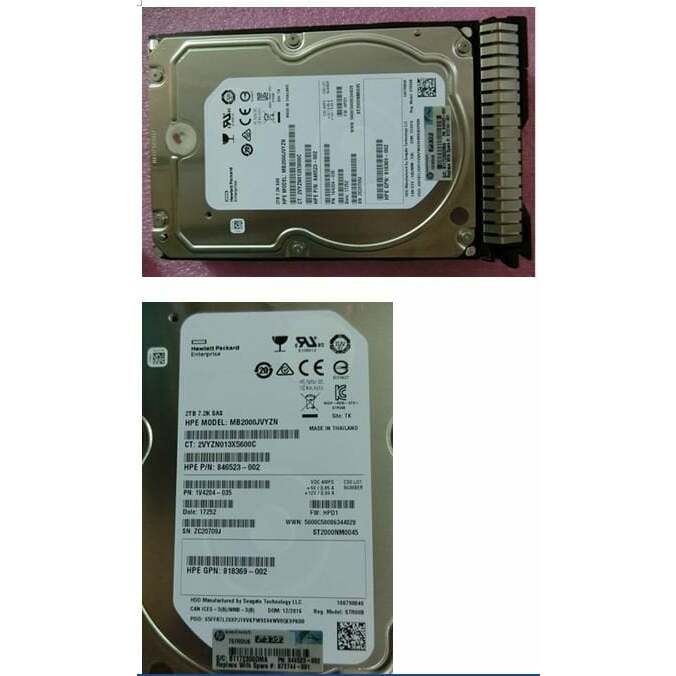 HP 2TB 3.5" SAS 12