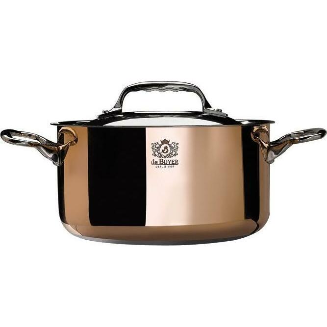 De Buyer Prima Matera Saucepot copper/steel