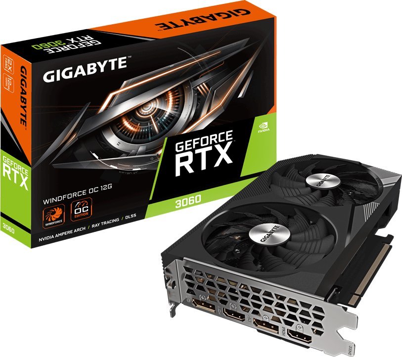 RTX 3060 12GB Gigabyte WINDFORCE OC