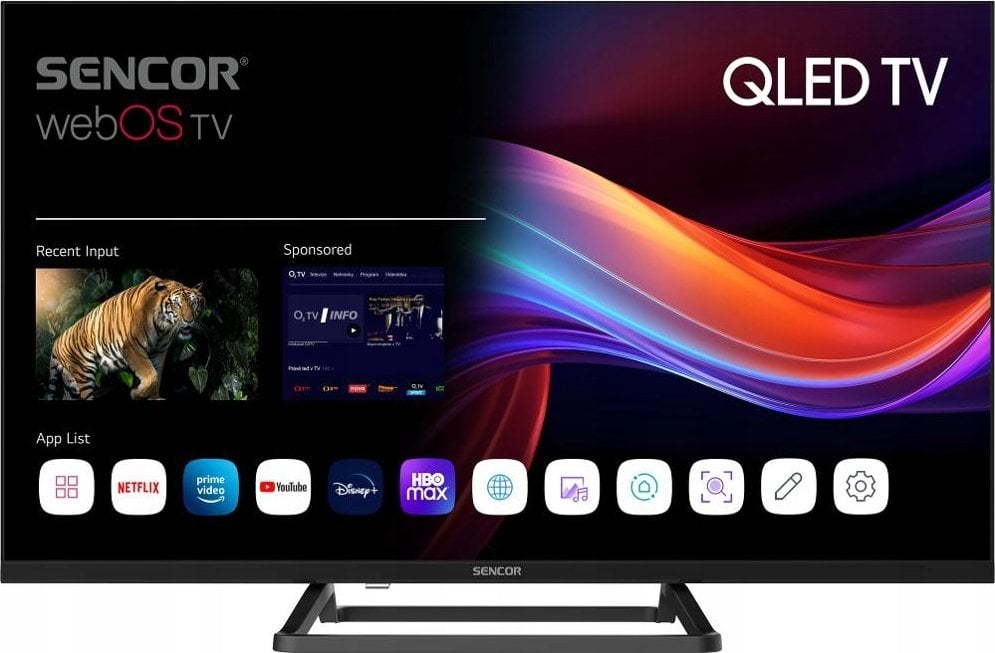 Sencor TV SLE 32QF860B Smart webOS