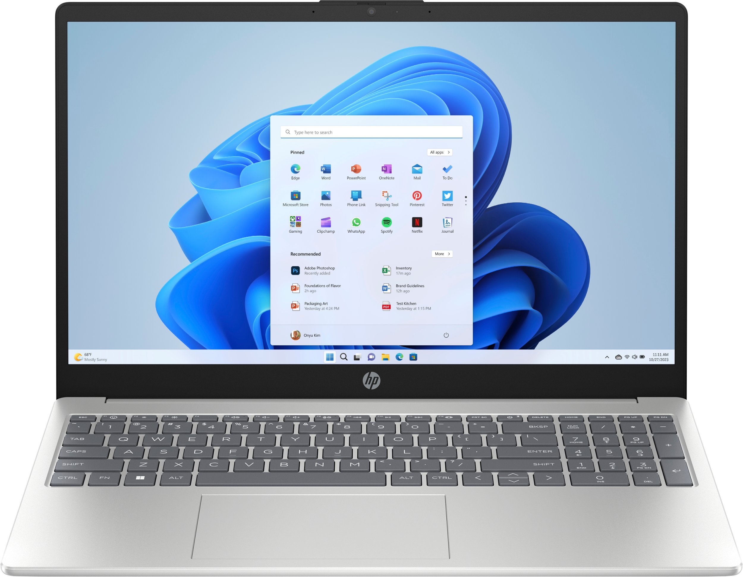 HP 15-fc0217nw AMD Ryzen™ 7 5825U