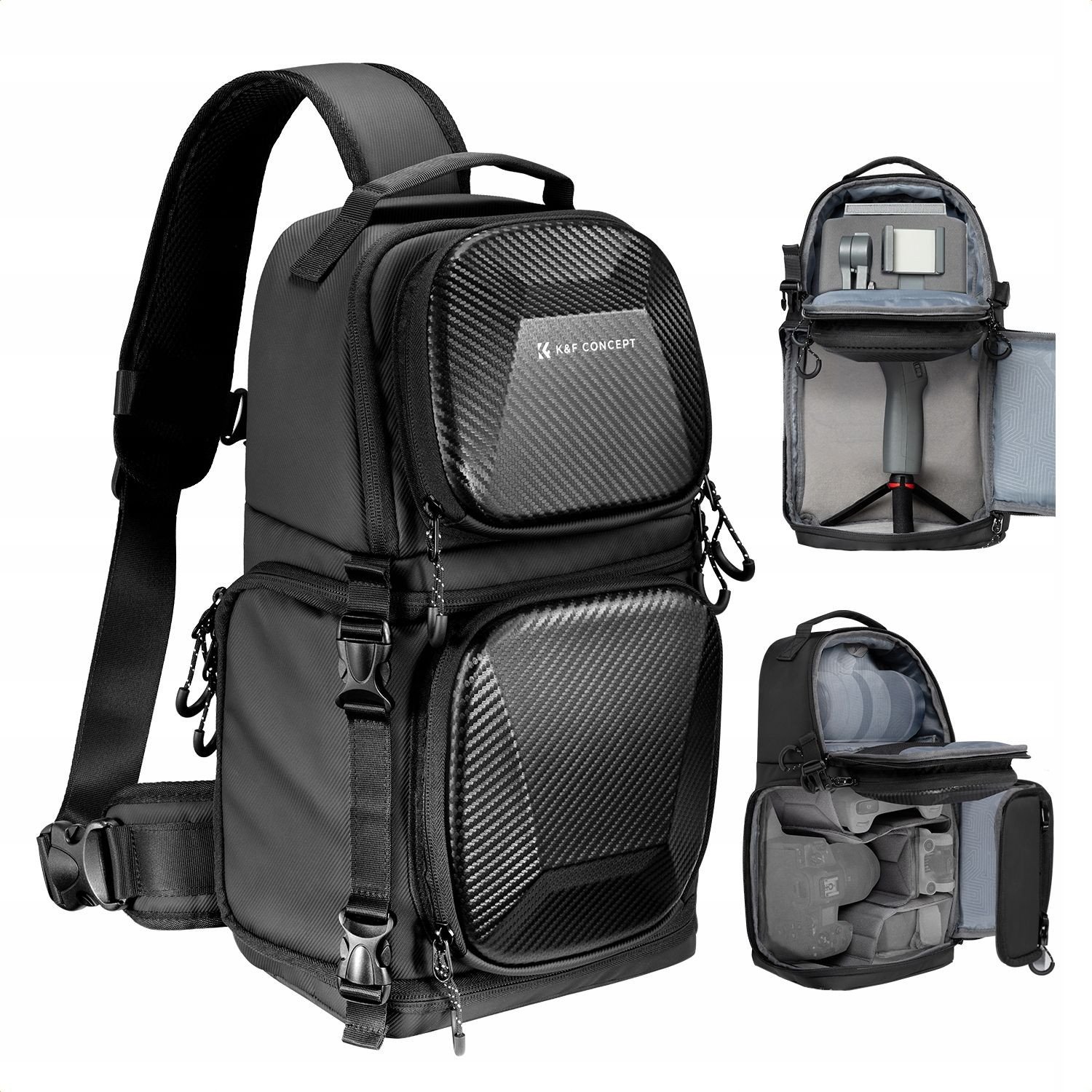 K+F Fotograficzny Foto 10L Sling Crossbody