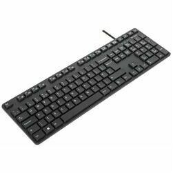Targus - Tastatur-und-Maus-Set - full size - antimicrobial - USB - QWERTY - Spanisch - Schwarz