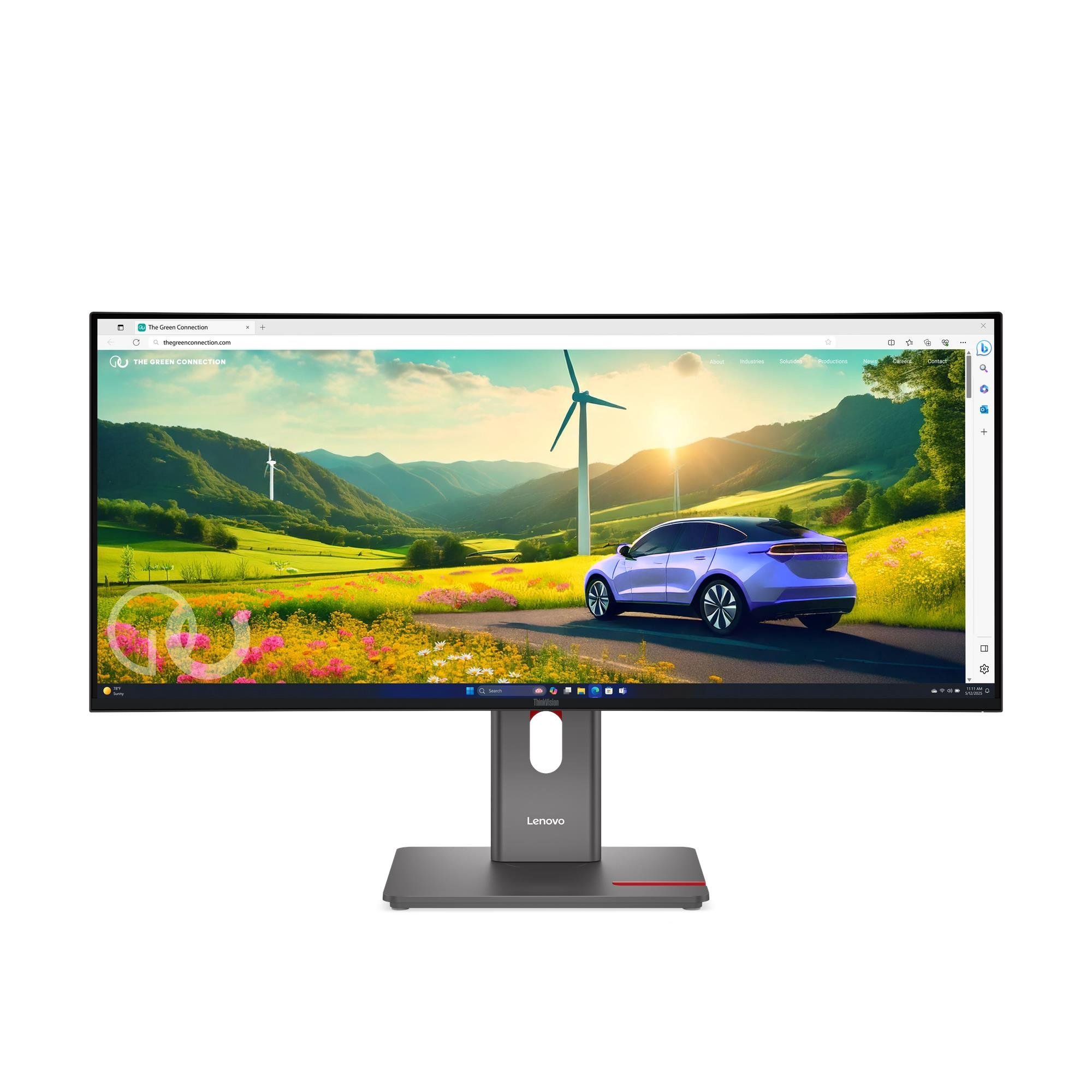 Lenovo ThinkVision P34WD-40 computer monitor 86