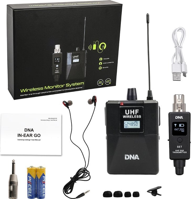 Bitmat DNA IN-EAR GO system bezprzewodowy