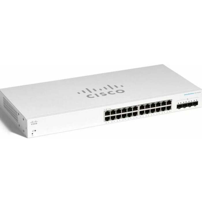 Cisco switch CBS220-24T-4G, 24xGbE RJ45, 4xSFP