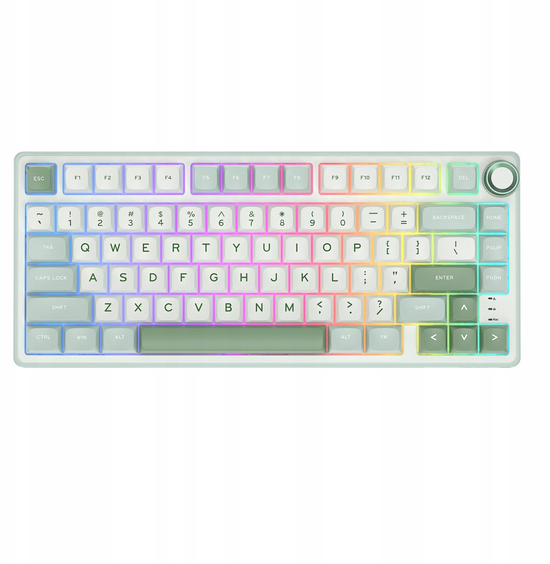 ROYAL KLUDGE R75 Sky Cyan, Brown