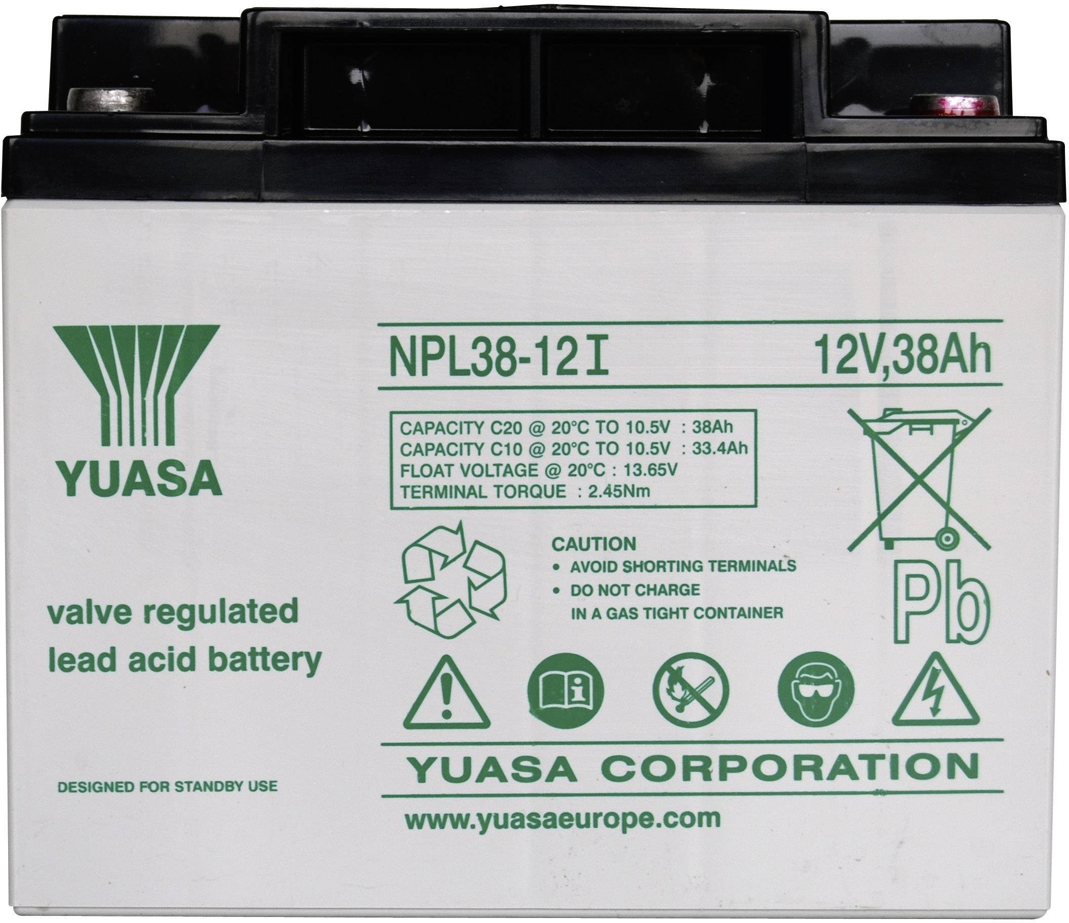 Yuasa NP38-12 YUASA 38Ah 12V Akumulator