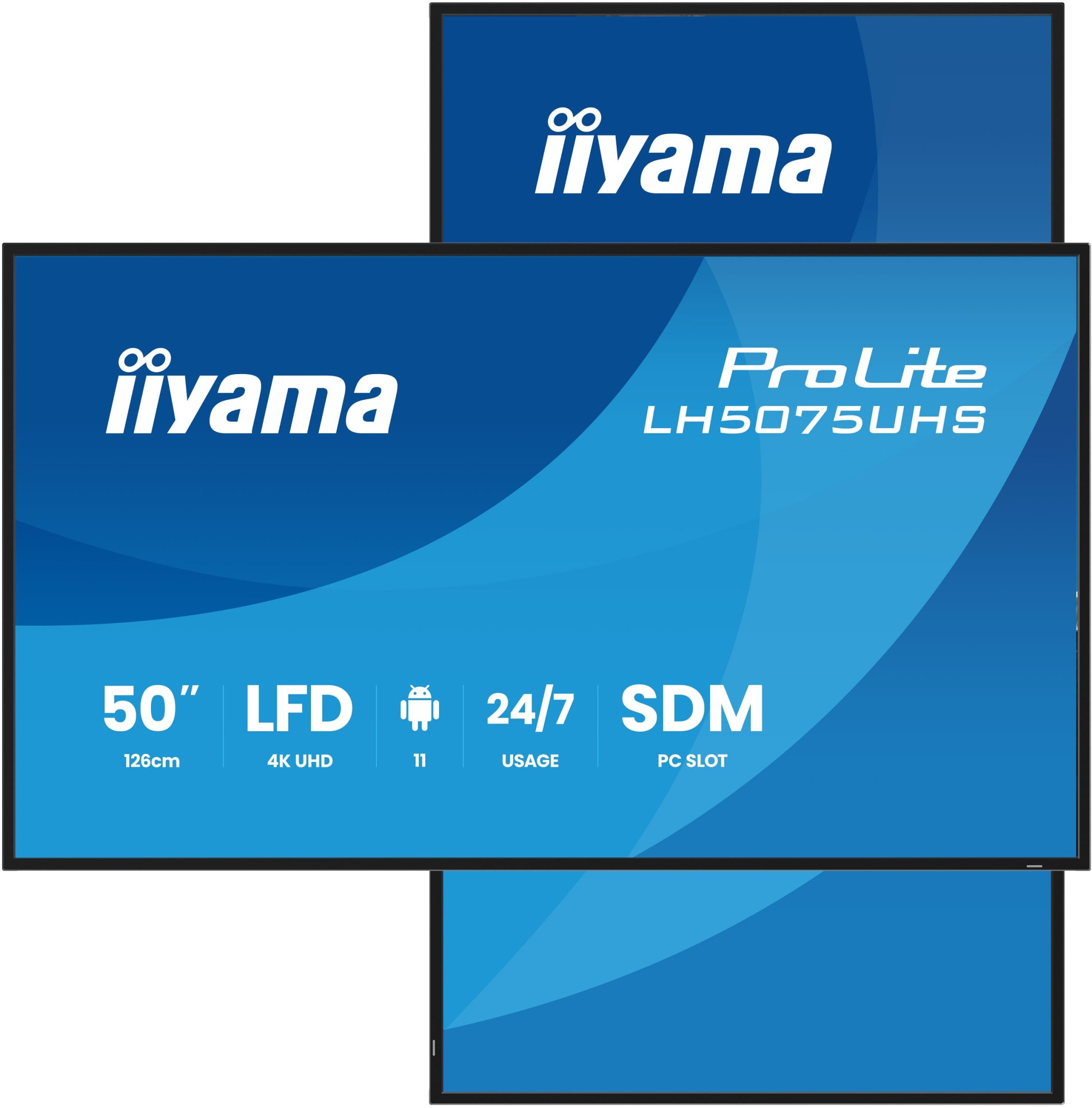 125,7 cm/49,5" (3840x2160) iiyama