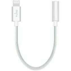 Puro Fabrik  3 5 mm - Lightning  balta - Adapteris