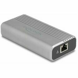 DELOCK USB 40 Gbps USB-C Netzwerk Adapter 10GbE 1xRJ45