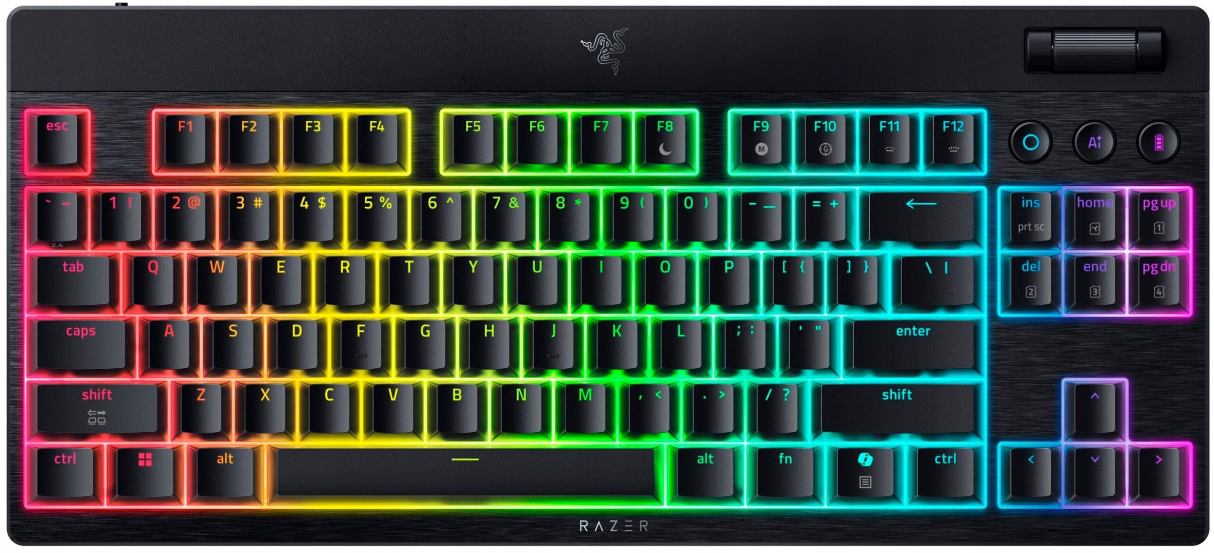 Razer BlackWidow V4 Low-Profile Tenkeyless HyperSpeed