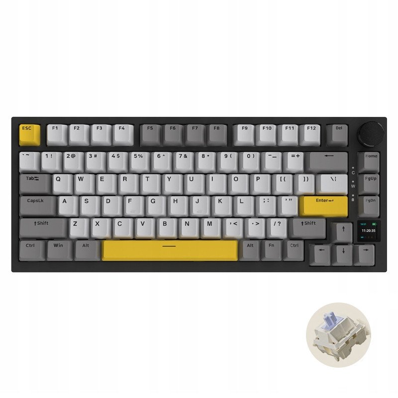 Klawiatura mechaniczna bezprzewodowa Ajazz AK820 Pro