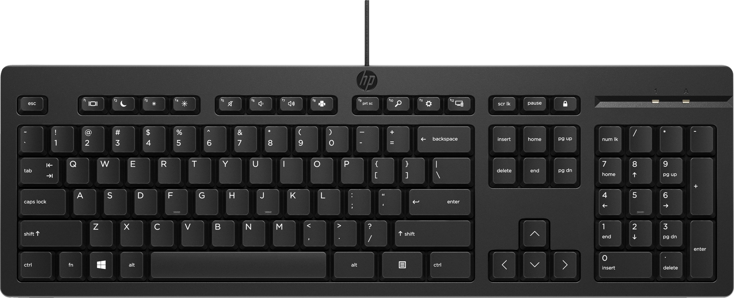 Klawiatura HP 125 (125 USB Wired