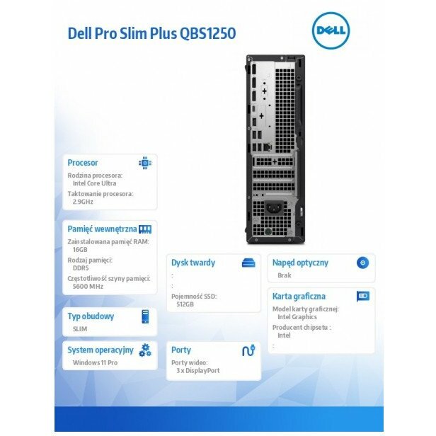 Dell QBS1250 Plus - Intel Core