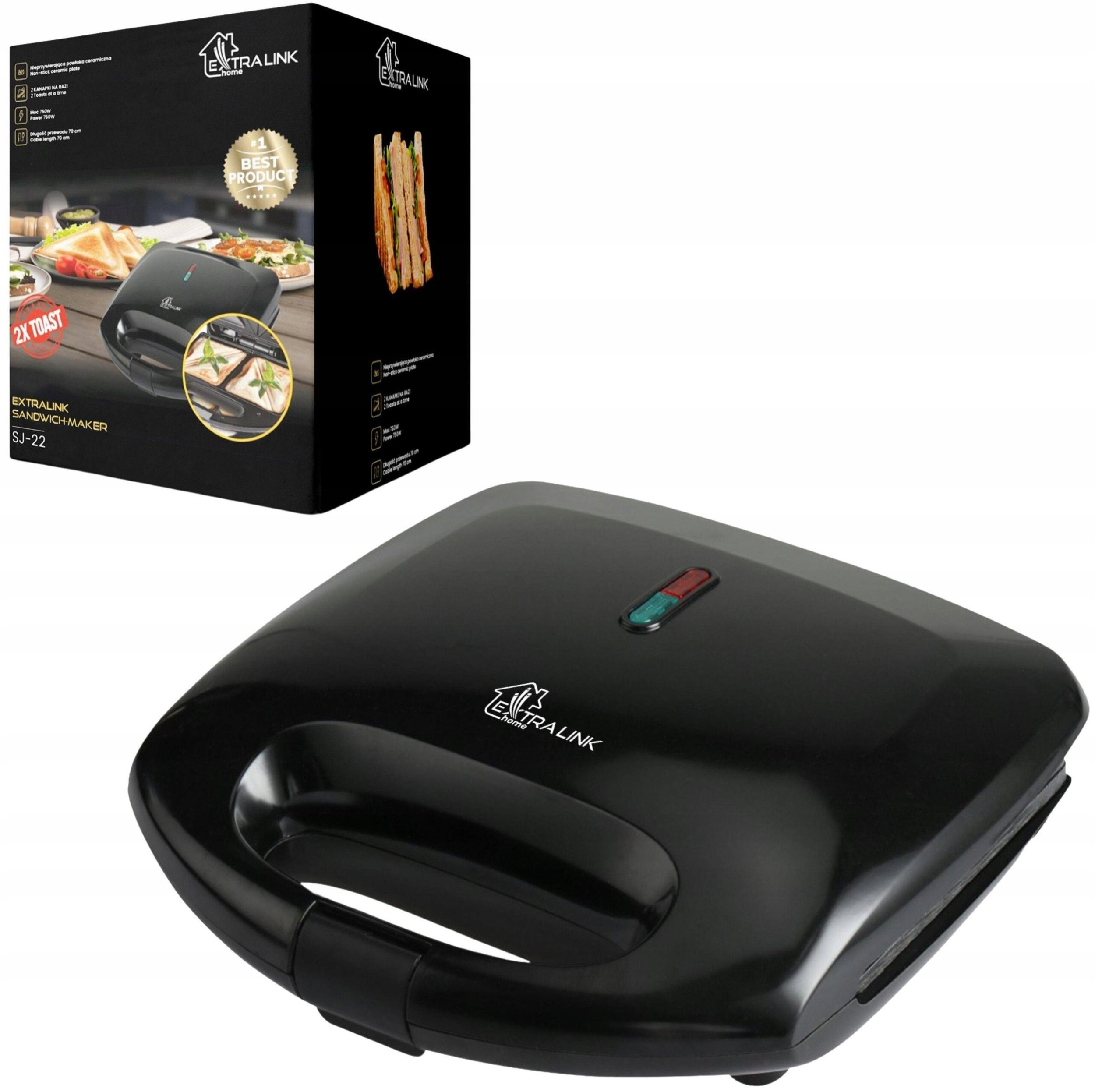 Opiekacz ExtraLink Extralink Smart Life Sandwich