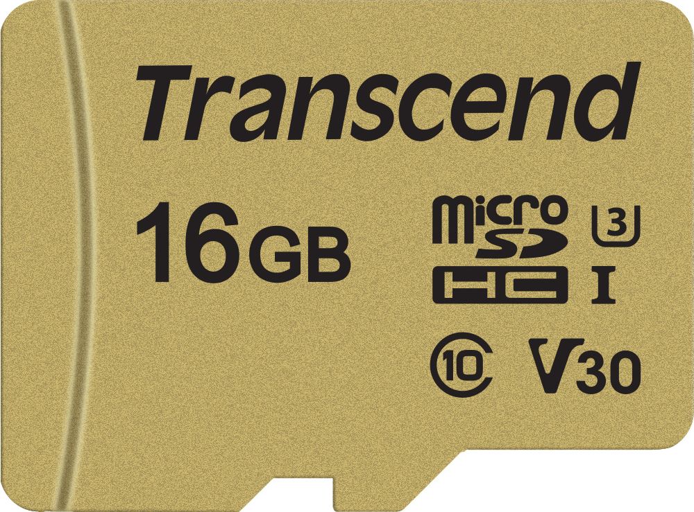 Transcend 500S microSDHC 16GB TS16GUSD500S -