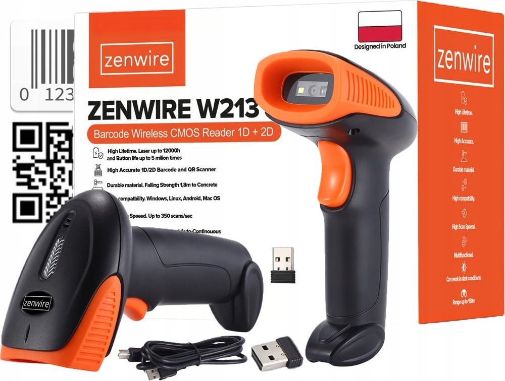 Kodów kreskowych Zenwire W213 | 5904507529666
