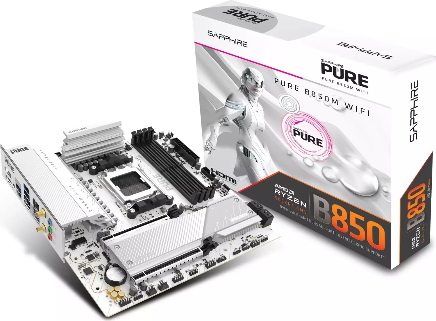 Sapphire Technology PURE B850M WIFI Motherboard
