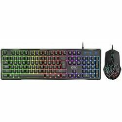 GENIUS set klávesnice + myš GX GAMING Scorpion KM-GX3, Drátový set USB, CZ+SK, černá