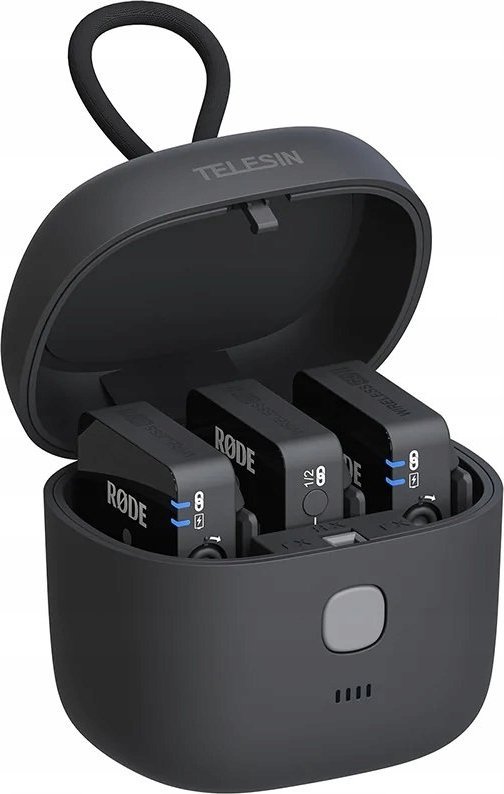 Telesin charger na 3 x Mikrofon