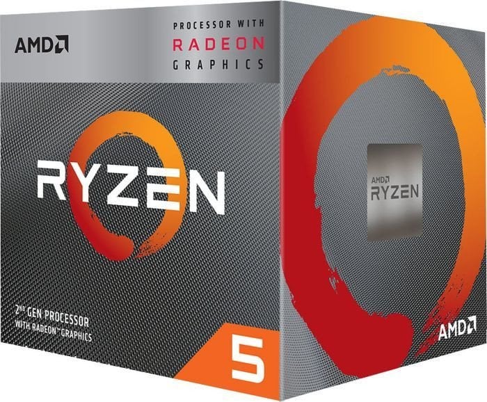 AMD Ryzen 5 3400G Processor, 4C/8T