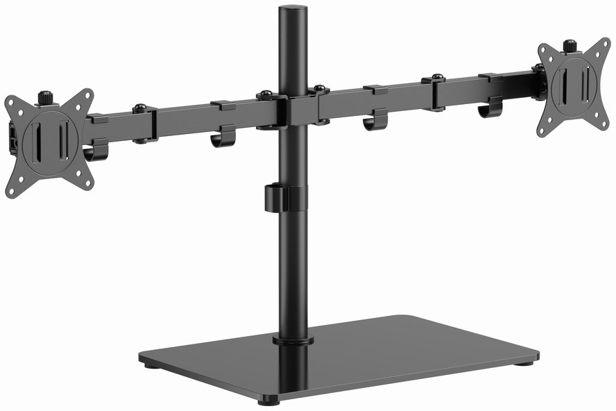 Gembird Galda statīvs na 2 monitory
