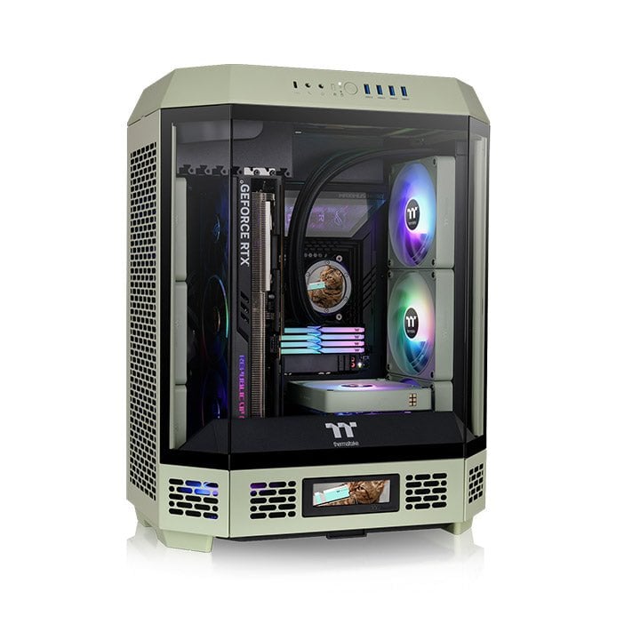 Thermaltake The PC Case, Green |