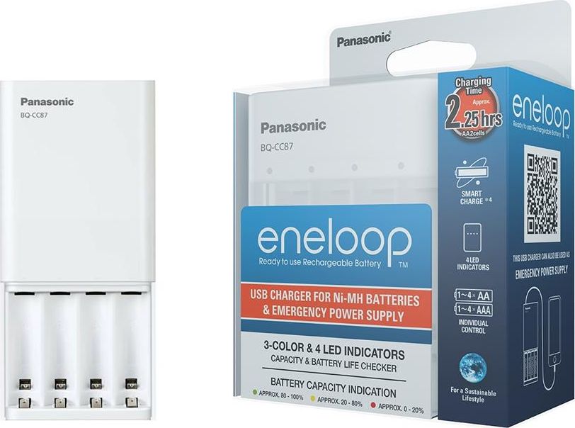 Charger Panasonic Eneloop BQ-CC87 (001912630000) |