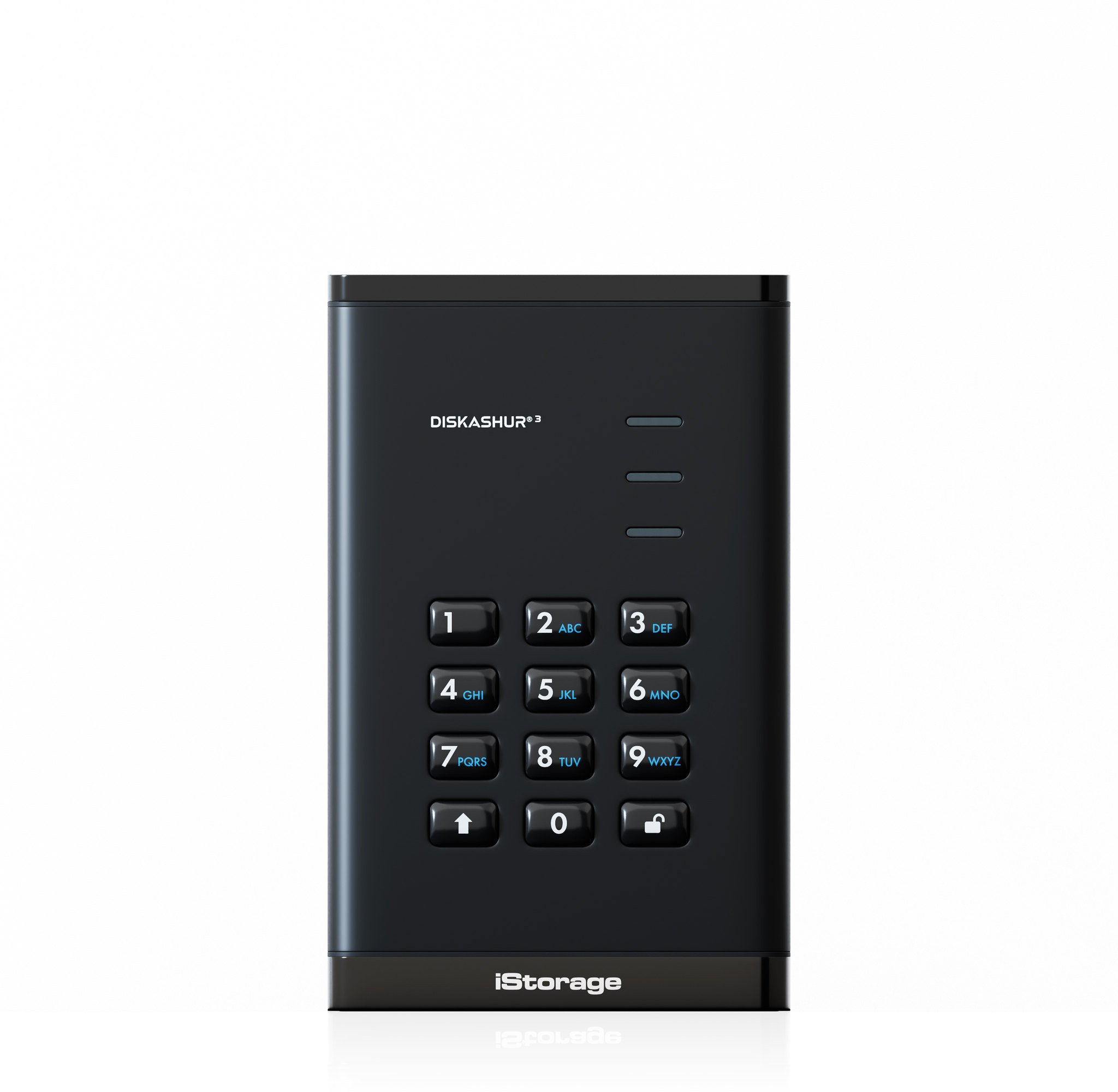 Zewnętrzny HDD iStorage diskAshur3 2TB Black
