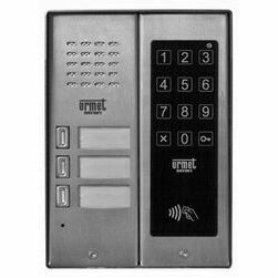 5025/2D-ZK-RF Urmet Panel rozmówny, 2 przyciski wywołania, czytnik zbliżeniowy, dotykowy zamek kodowy
