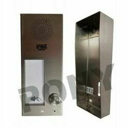 6025/PR1-RF Urmet Panel rozmówny ELITE, 1 przycisk wywołania, czytnik zbliżeniowy, moduł informacyjny