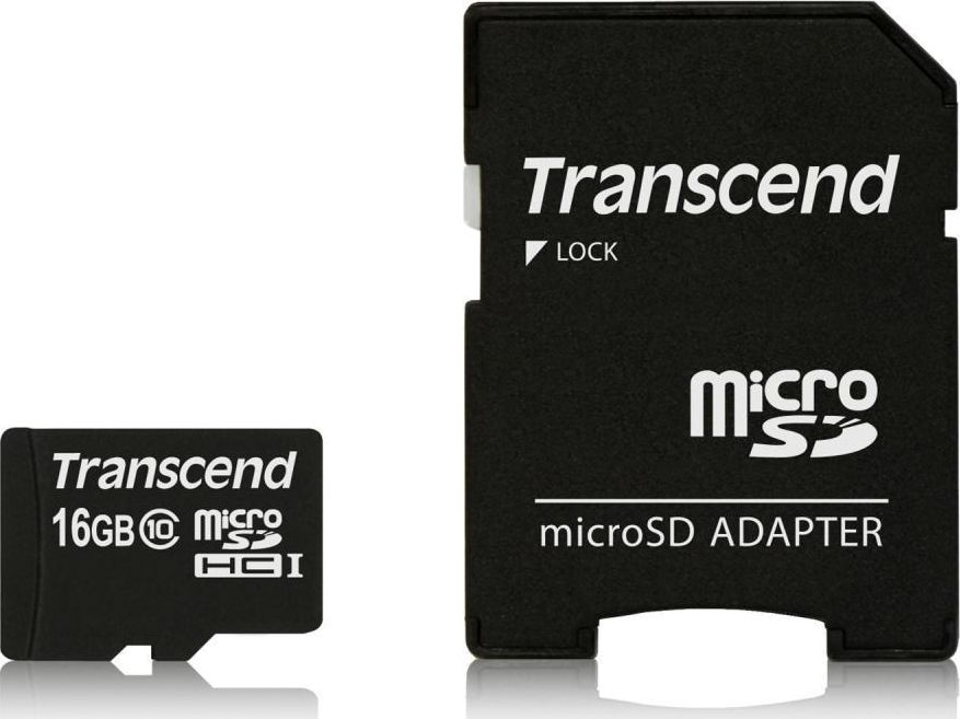 Transcend microSDHC 16GB TS16GUSDHC10 - Class