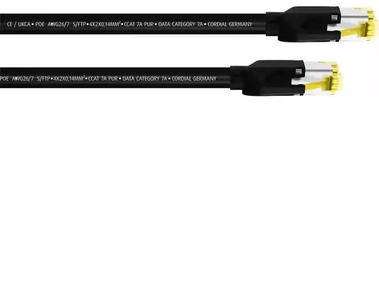 Cordial Kabel sieciowy RJ45, Cat.7a