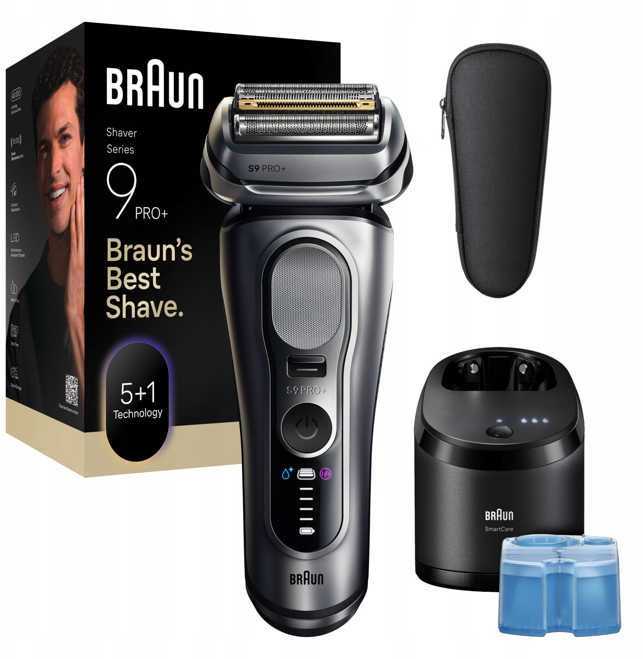 Braun Golarka Series 9 PRO+ silver