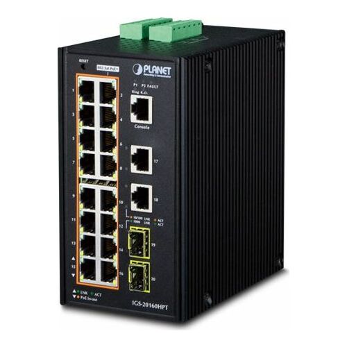 Planet IGS-20160HPT 16-Port Managed | IGS-20160HPT