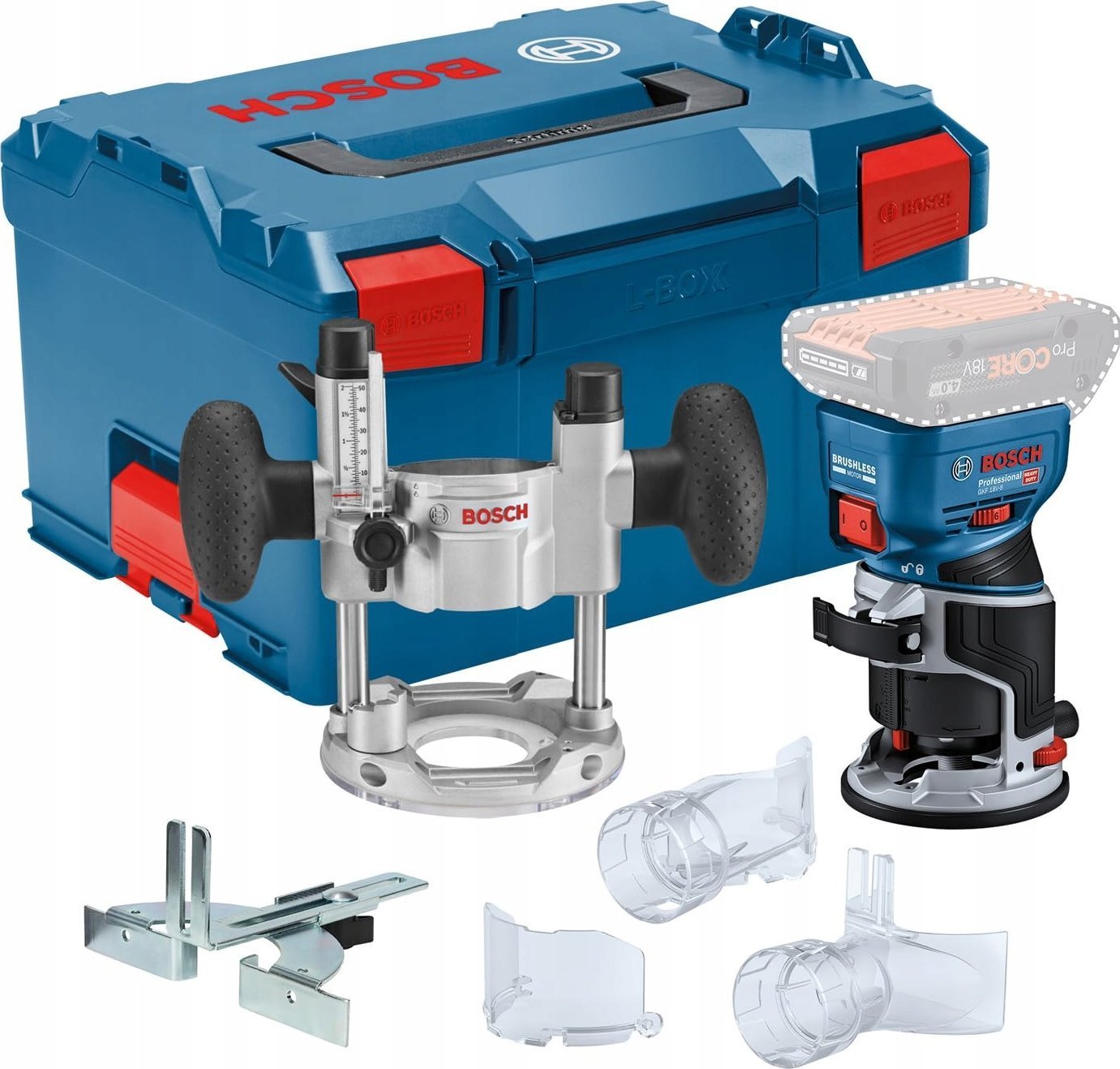 Bosch GKF 18V-8 Akku-Kantenfräse | 06016C2003