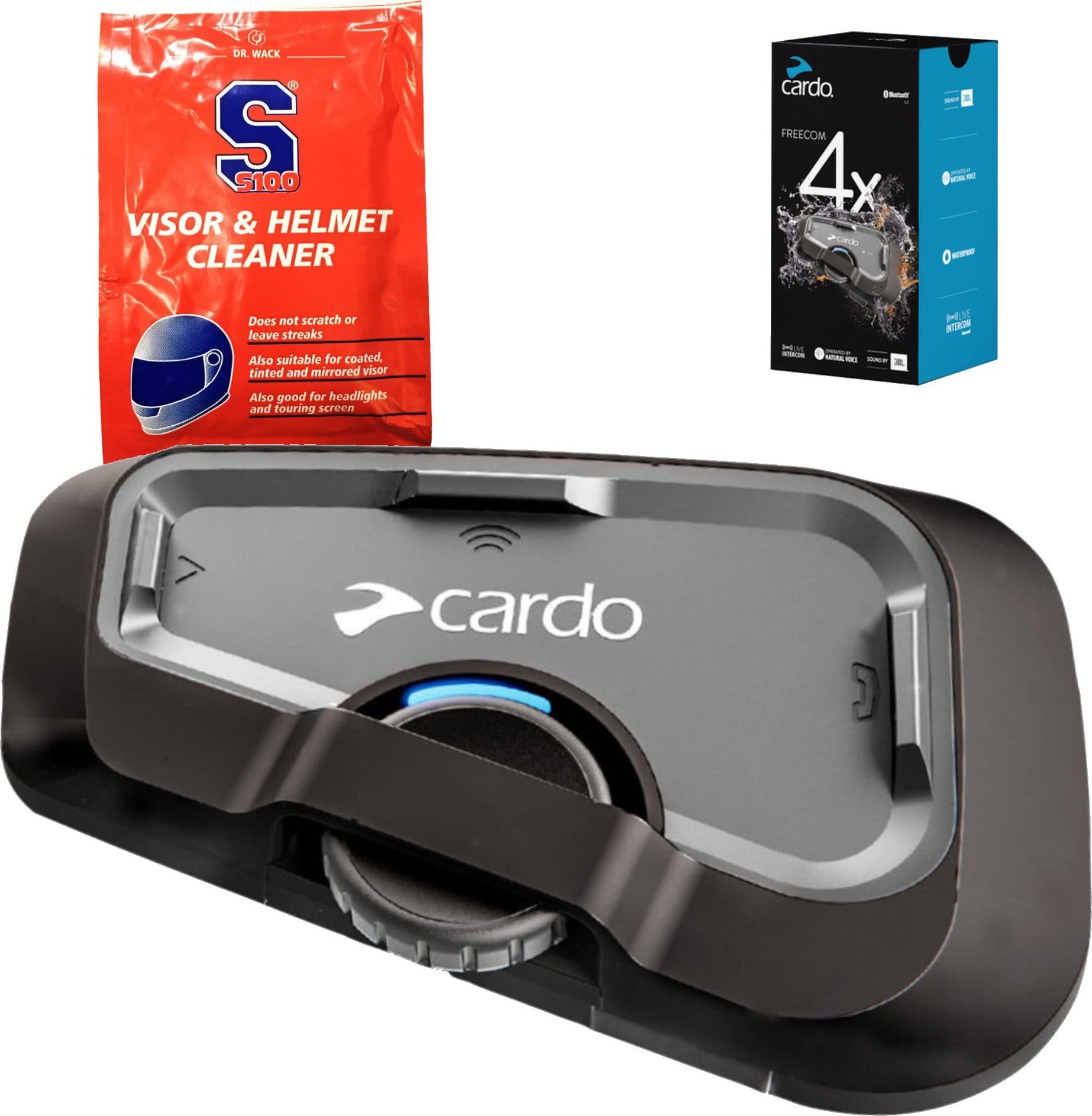 Cardo FRC4X003 motorcycle intercom 4 channels