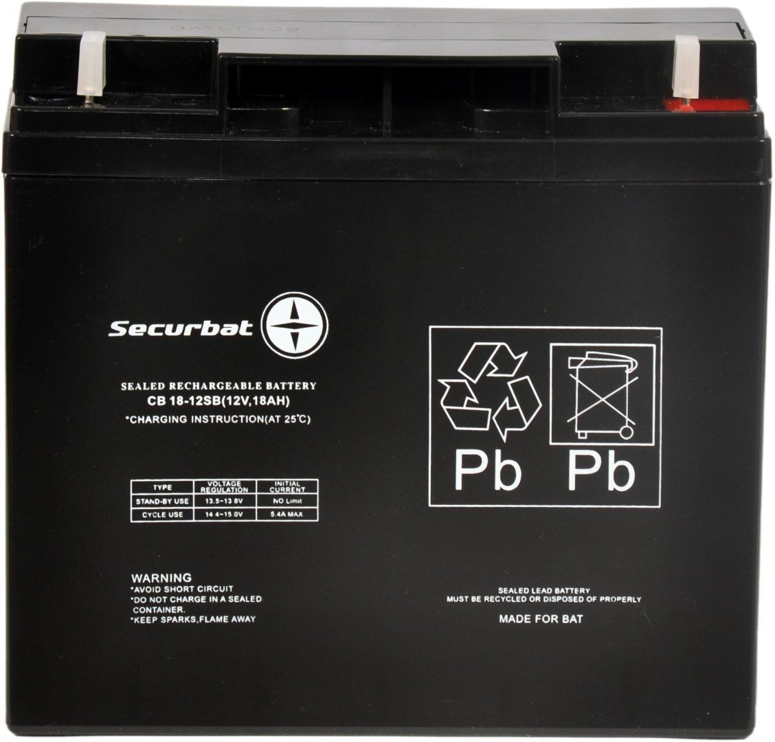PowerBat Akumulator AGM SECURBAT 12V 18Ah