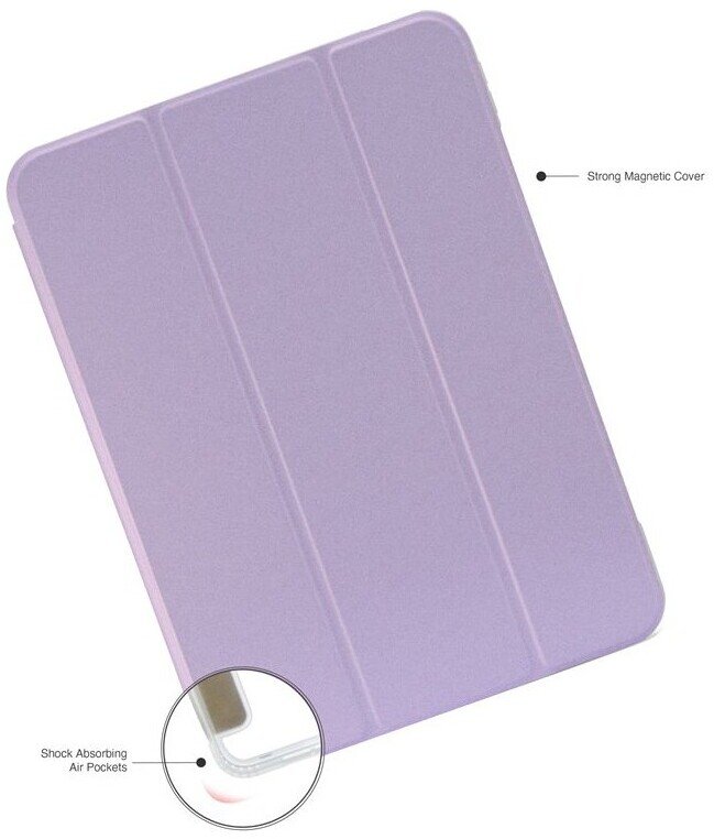 Pipetto Origami No7 Tri-Folio Case, metallic