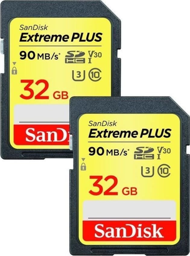 SanDisk Extreme Plus SDHC 32GB SDSDXWT-032G-GNCI2