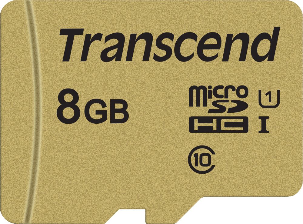 Transcend 500S microSDHC 8GB TS8GUSD500S -