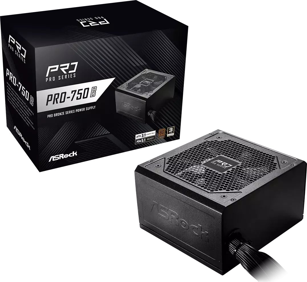 ASRock PRO-650B 650W 80 PLUS Bronze